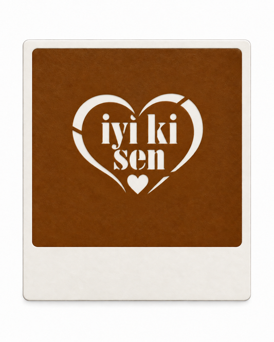 İyi Ki Sen ekstra kahve art kartı